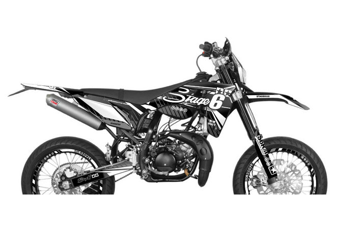 S6-058806.2/WH Kit deco Sherco SM-R 50 dopo 2018 Stage6 Blanc, COD: S6-058806.2/WH