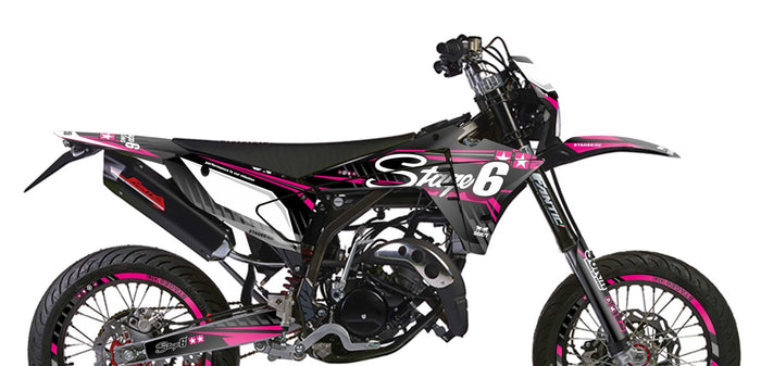 S6-058807.2/PK Kit deco Fantic XM 50 dopo 2023 Stage6 Rosa, COD: S6-058807.2/PK