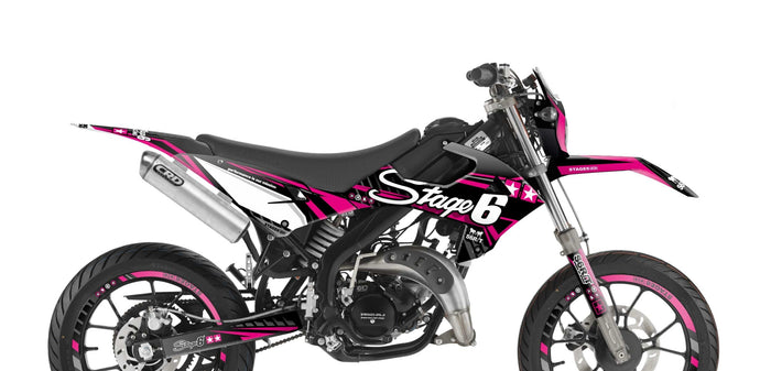 S6-058808.2/PK Kit deco Rieju MRT dopo 2022 Stage6 Rosa, COD: S6-058808.2/PK