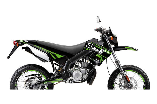 S6-059301.2/GR Kit deco Derbi X-Treme 2006 - 2010 Stage6 Verde, COD: S6-059301.2/GR