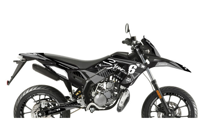 S6-059303.2/BK Kit deco Derbi X-Treme 2018 - 2020 Stage6 Nero, COD: S6-059303.2/BK