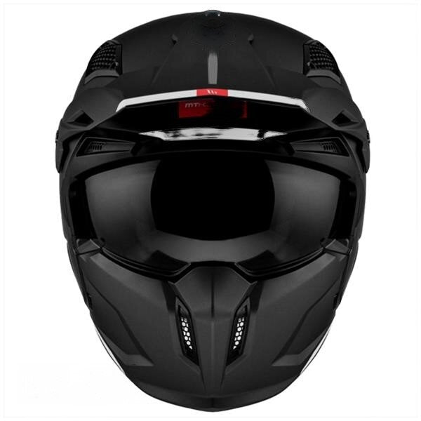 SF-160131 Casco trial MT Streetfighter SV uni nero opaco S