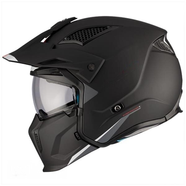 SF-160132 Casco trial MT Streetfighter SV uni nero opaco M