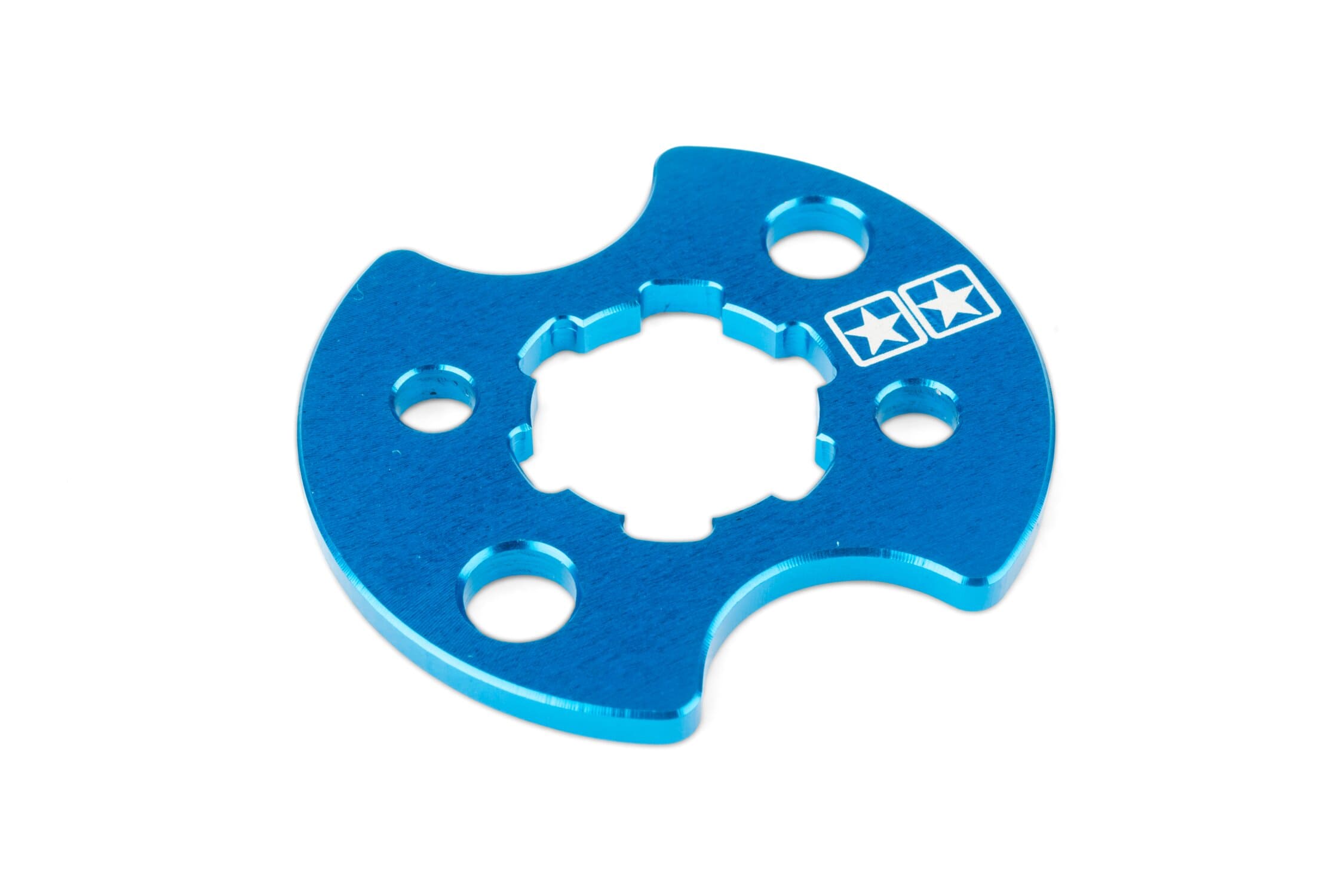 S6-2029301/BL Piastra fissaggio pignone Derbi Stage6 blu