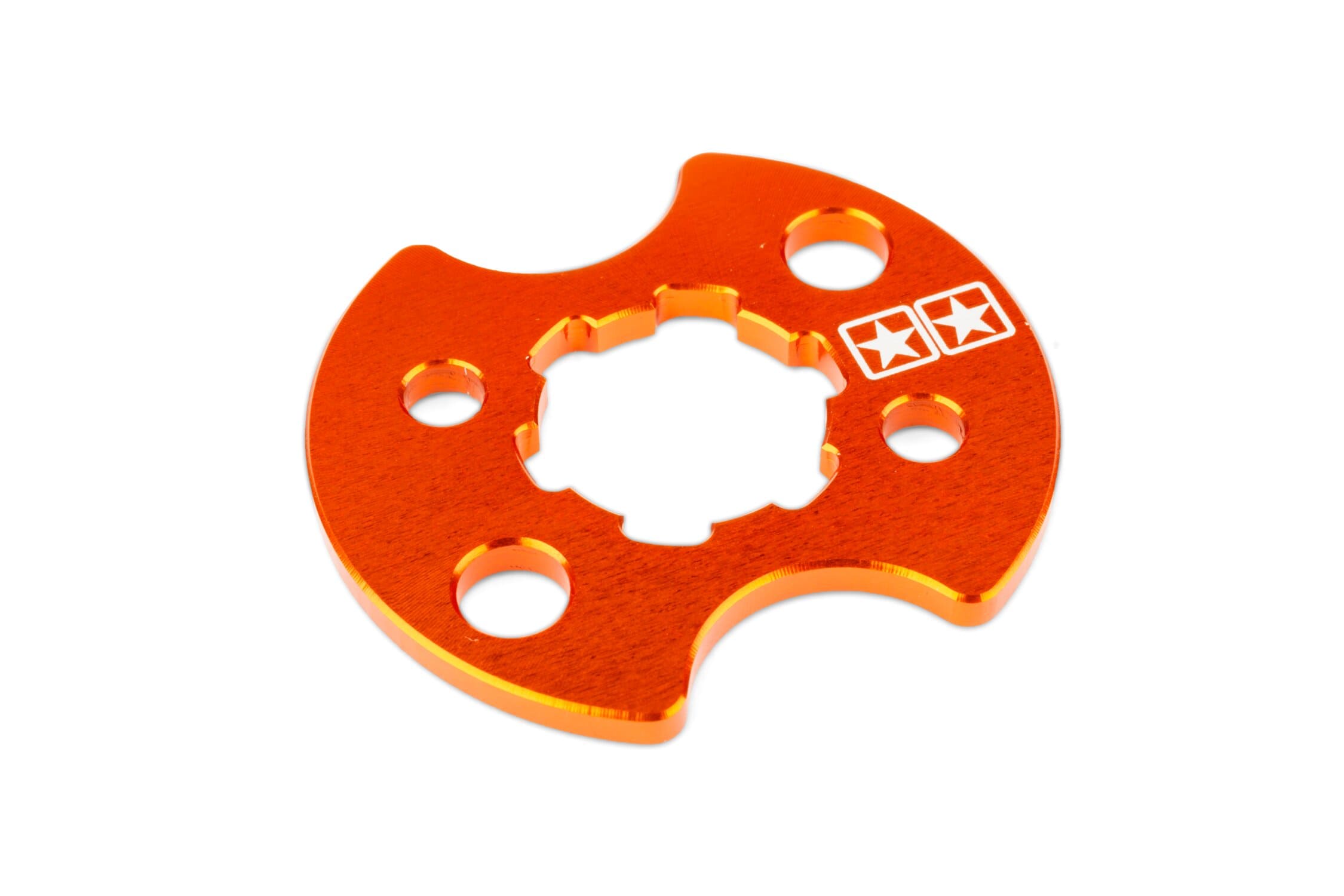 S6-2029301/OR Piastra fissaggio pignone Derbi Stage6 arancione