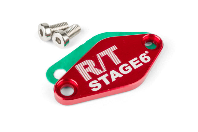 S6-SSP133/RE Coperchio pompa olio Stage6 MK2 rosso AM6 / Derbi