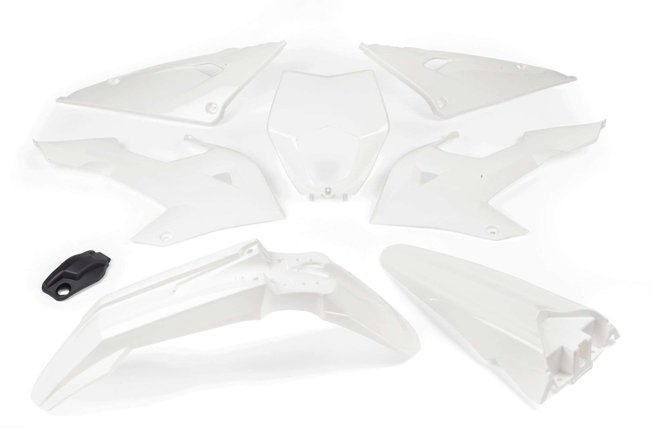 STR-982.20/WH Kit plastiche 8 pezzi Rieju MRT dopo il 2022 bianco, COD: STR-982.20/WH