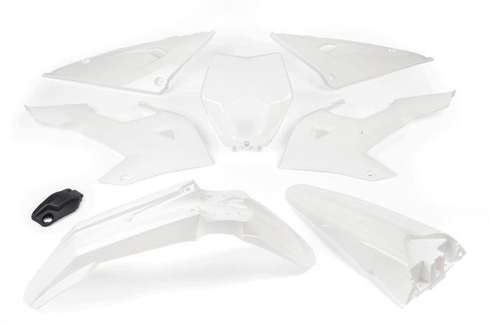 STR-982.20/WH Kit plastiche 8 pezzi Rieju MRT dopo il 2022 bianco, COD: STR-982.20/WH