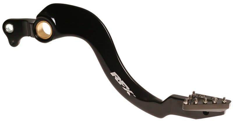R-FXRB1020199HA Pedale freno RFX Pro standard hard anodized nero / hard anodized Titan Honda CRF 250 / 450, COD: R-FXRB1020199HA