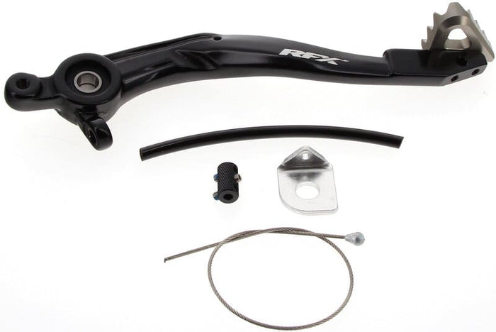 R-FXRB5050199HA Pedale freno RFX Pro standard hard anodized BK / Ti SX-F / FC dopo 2016, COD: R-FXRB5050199HA
