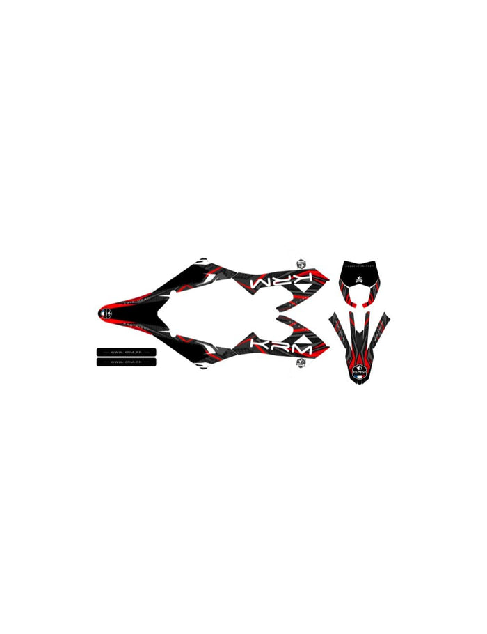 KR714F Kit deco Rieju MRT dopo 2022 rosso, COD: KR714F