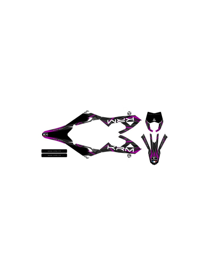 KR719F Kit deco Rieju MRT dopo 2022 viola, COD: KR719F