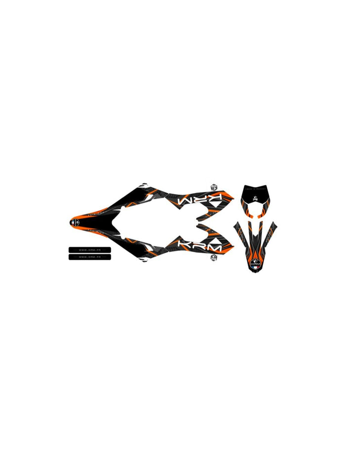 KR720F Kit deco Rieju MRT dopo 2022 arancione, COD: KR720F