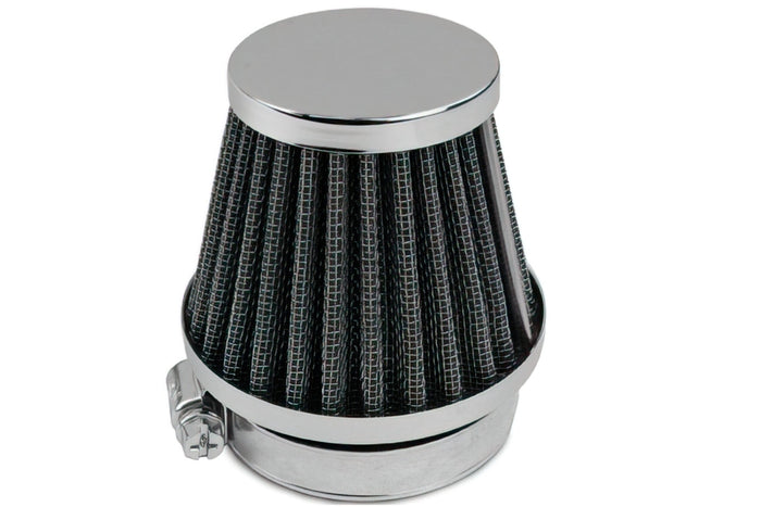 STR-346.10/CR Filtro aria tipo KN dritto 54 mm cromato, COD: STR-346.10/CR
