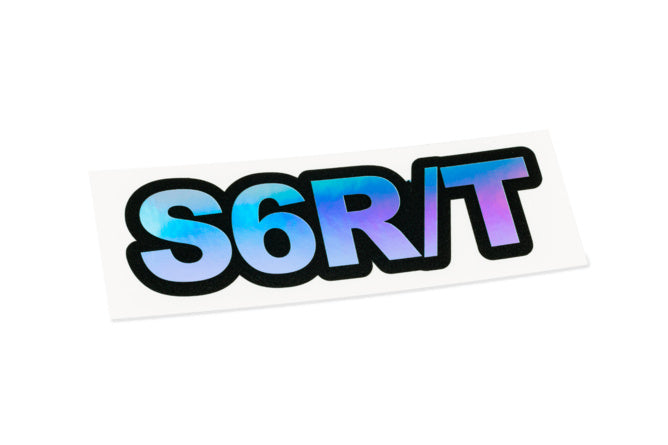 S6-0535/HL Holographic sticker S6 R/T 110x35mm