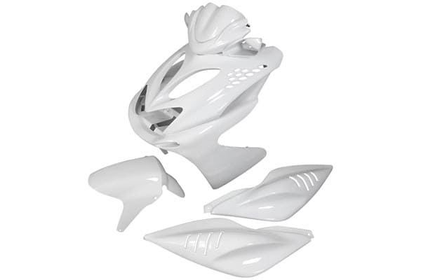 str-901.ss/wh set carene str8 7 pezzi aerox/nitro colore bianco, COD: STR-901.SS/WH