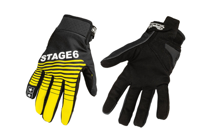 S6-0868/XL Guanti moto Stage6 Street Pure Giallo / Nero XL, COD: S6-0868/XL