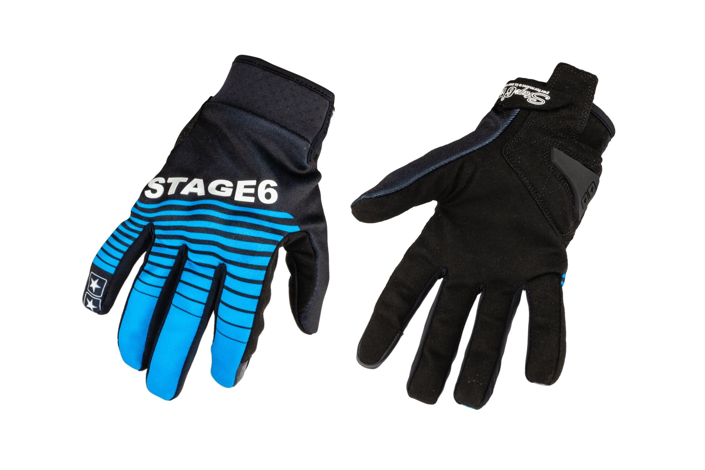 S6-0867/L Guanti moto Stage6 Street Pure Blu / Nero L, COD: S6-0867/L