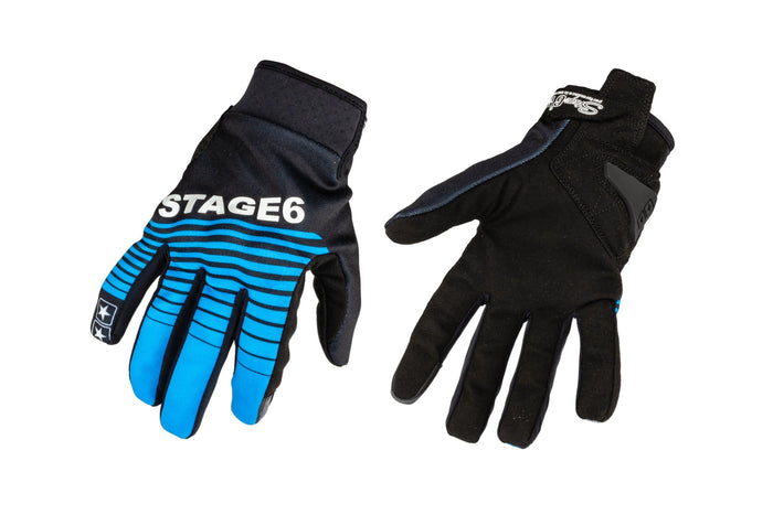 S6-0867/L Guanti moto Stage6 Street Pure Blu / Nero L, COD: S6-0867/L