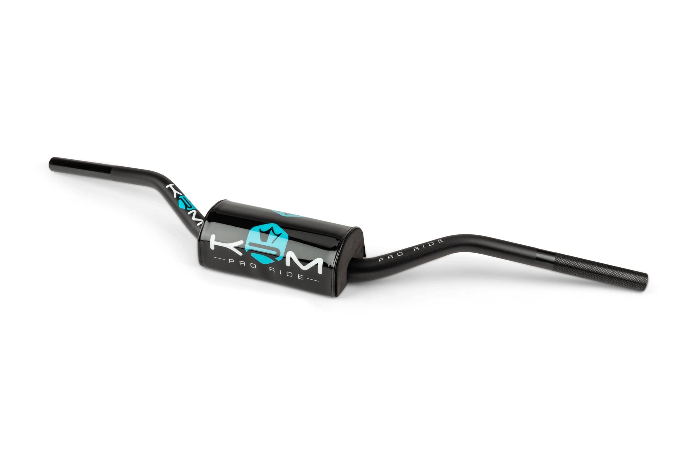 KR591F Manubrio motocross KRM 28mm Nero / Turchese con paracolpi, COD: KR591F