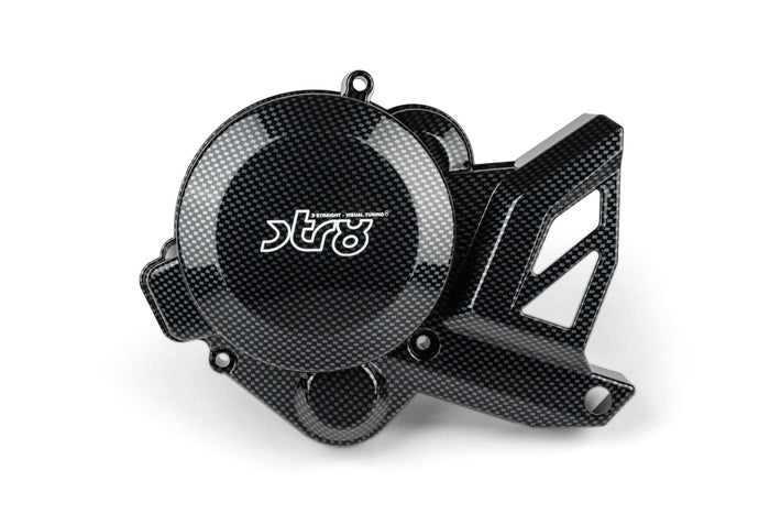 STR-542.69/CA Coperchio accensione Derbi Euro 3 / Euro 4 Carbonio, COD: STR-542.69/CA