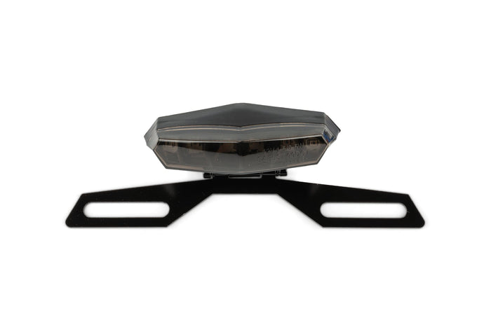 STR-542.85/BK Fanalino LED Hexagonal Black-Line con portatarga, COD: STR-542.85/BK