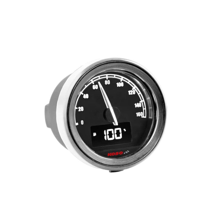 KO-BA086002 Contachilometri Koso D48 TNT-05 fino a 160 km/h nero / cromo, COD: KO-BA086002