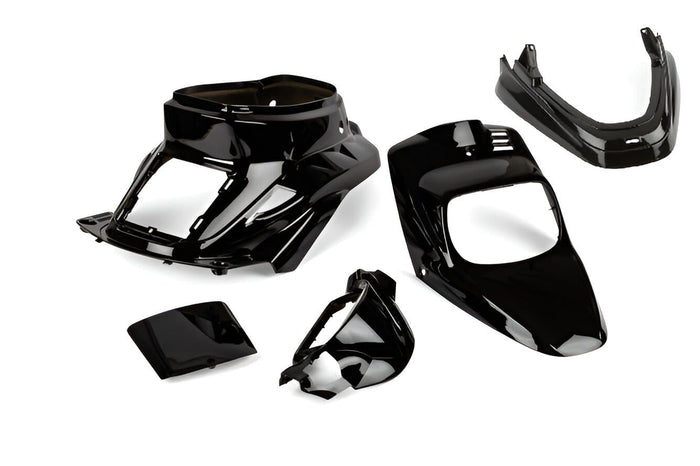 STR-990.01/BK Kit carena 5 pezzi Yamaha BWs fino al 2004 nero, COD: STR-990.01/BK
