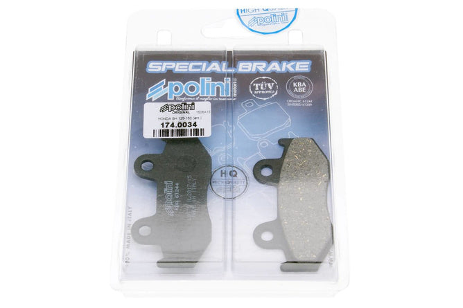 P174.0034 Pastiglie freno Polini Original Honda SH 125 - Billaricambi SRLS