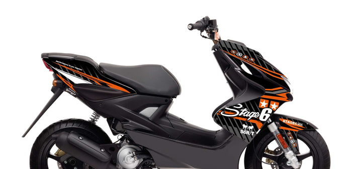 S6-056601.2/OR Kit deco Yamaha Aerox fino 2013 Stage6 Arancione, COD: S6-056601.2/OR