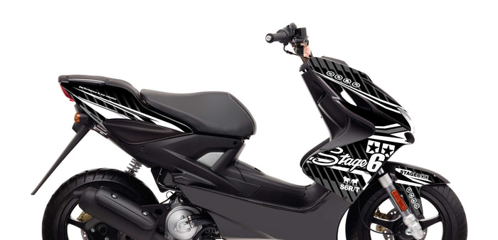 S6-056601.2/WH Kit deco Yamaha Aerox fino 2013 Stage6 Blanc, COD: S6-056601.2/WH