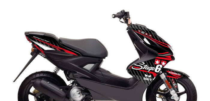 S6-056601.2/RE Kit deco Yamaha Aerox fino 2013 Stage6 Rosso, COD: S6-056601.2/RE