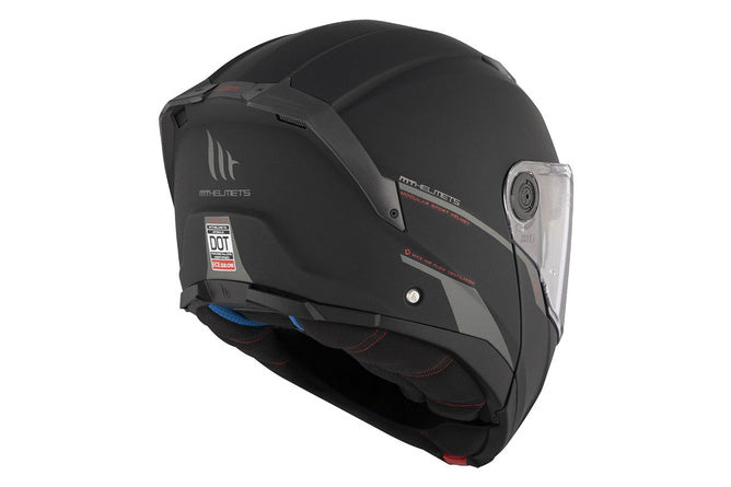 MT-202983 Casco modulare MT Helmets Atom 2 SV nero opaco XS