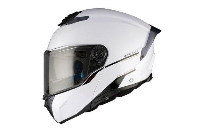 MT-208383 Casco modulare MT Helmets Atom 2 SV bianco lucido XL