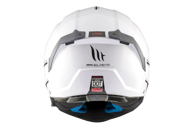 MT-208380 Casco modulare MT Helmets Atom 2 SV bianco lucido S