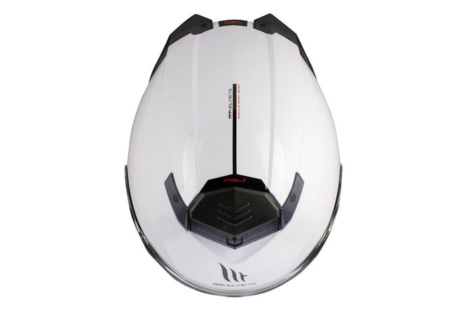 MT-208380 Casco modulare MT Helmets Atom 2 SV bianco lucido S