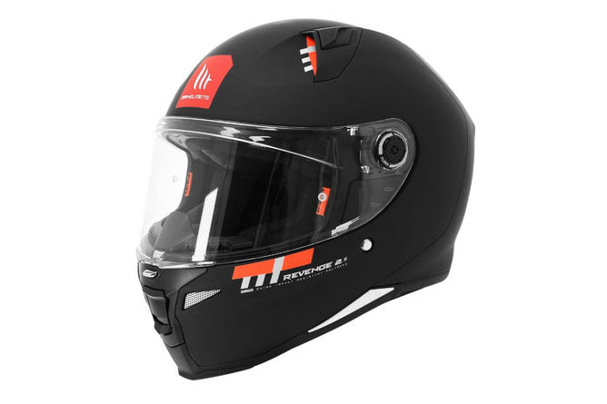 MT-205206 Casco integrale MT Helmets Revenge 2 S nero opaco S - Billaricambi SRLS