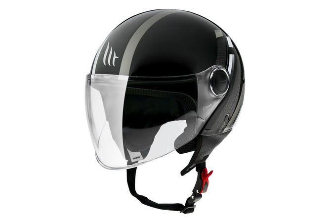 MT-203145 Casco jet MT Helmets Street Scope D2 nero / grigio L