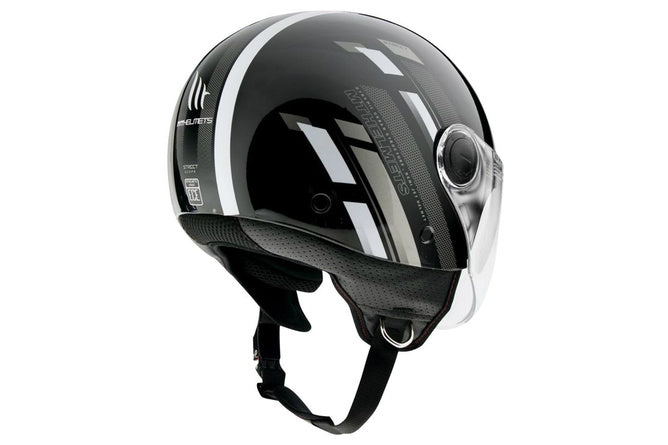 MT-203144 Casco jet MT Helmets Street Scope D2 nero / grigio M