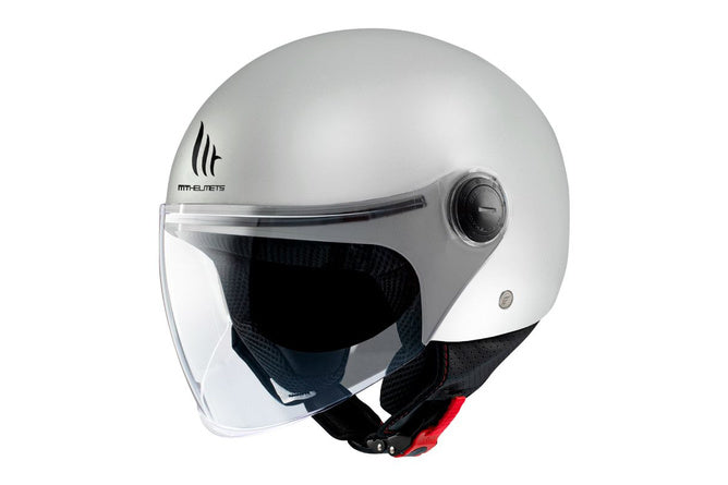MT-203124 Casco jet MT Helmets Street bianco XS
