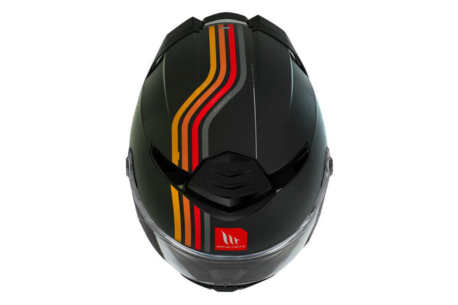 MT-202963 Casco integrale MT Helmets Thunder 4 SV Mil nero opaco XL