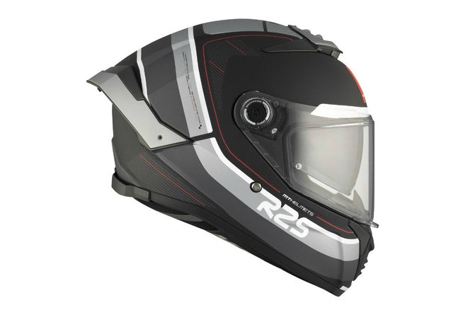 MT-207353 Casco integrale MT Helmets Thunder 4 SV R25 nero / grigio XS - Billaricambi SRLS