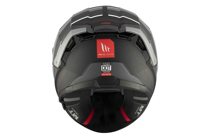 MT-207358 Casco integrale MT Helmets Thunder 4 SV R25 nero / grigio XXL