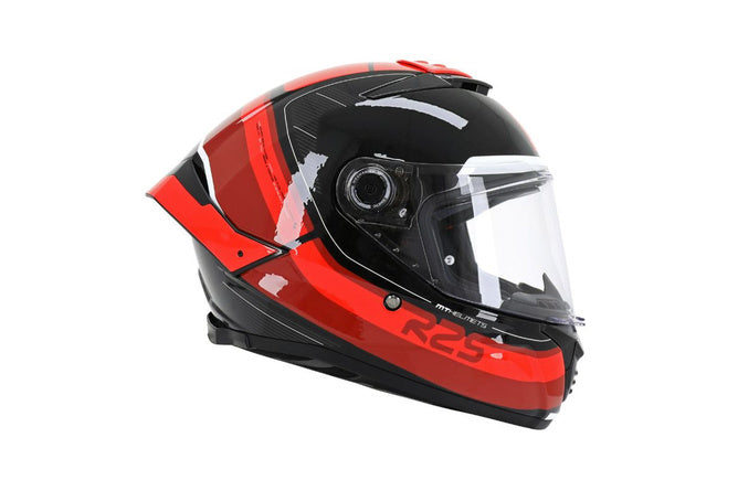 MT-207365 Casco integrale MT Helmets Thunder 4 SV R25 nero / rosso XS - Billaricambi SRLS