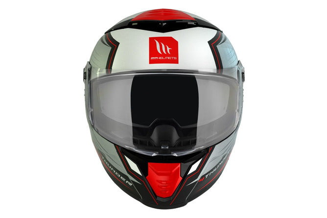 MT-202379 Casco integrale MT Helmets Thunder 4 SV Pental rosso / grigio L - Billaricambi SRLS