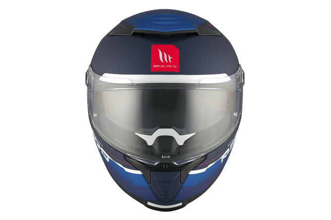 MT-207361 MT Helmets Thunder 4 SV R25 Full Face Helmet Matte Blue M