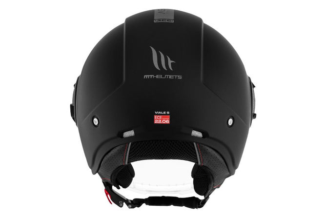 MT-203122 Casco jet MT Helmets Viale SV S nero opaco L