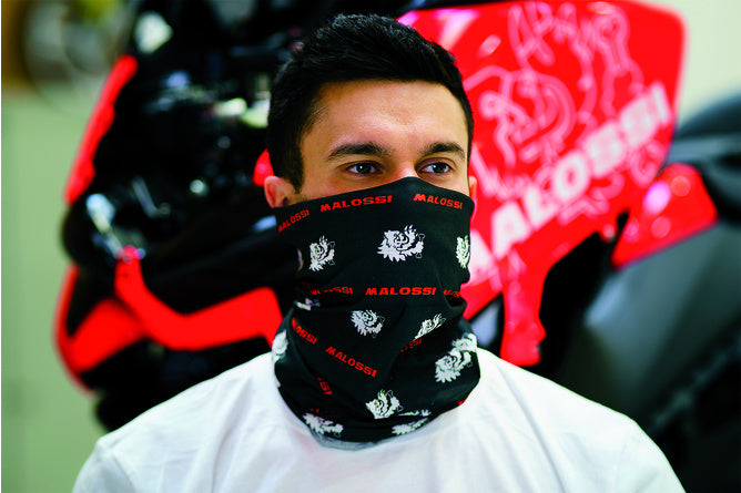 M4114539.B0 Bandana multiuso Malossi nero