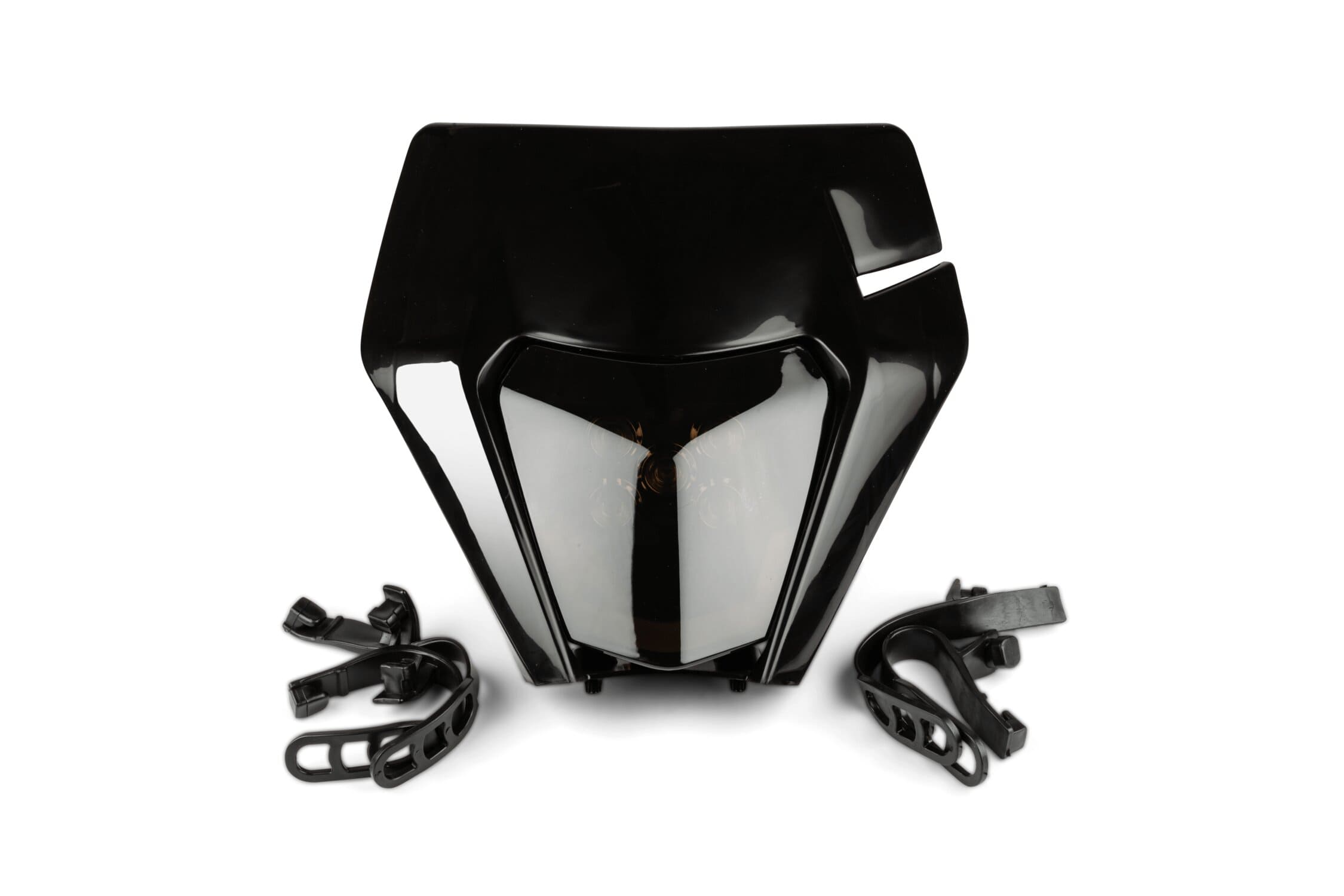 STR-599.18/BK Faro LED KTM EXC nero / vetro sfumato