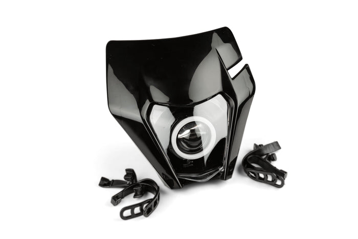 STR-599.19/BK Faro Angel Eye con anello RGB KTM EXC nero, COD: STR-599.19/BK
